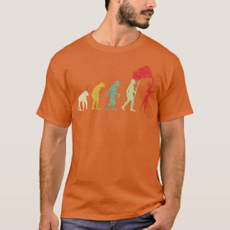 Colour Guard Flag Girl Evolution T-Shirt