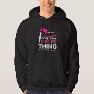 Colour Guard Girl Vintage Winter Guard Performer G Hoodie