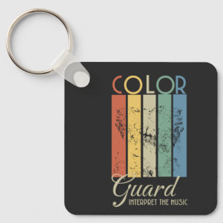 Colour Guard "Interpret the Music" Keychain