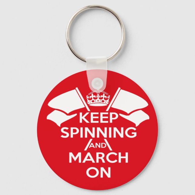 Colour Guard Key Ring (Front)