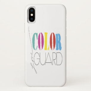 Colour Guard Love Colour Guard Text Case-Mate iPhone Case