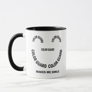 Colour Guard Makes Me Smile Mug