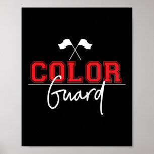 Colour Guard Marching Band Poster