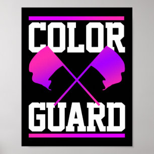 Colour Guard Marching Band Poster