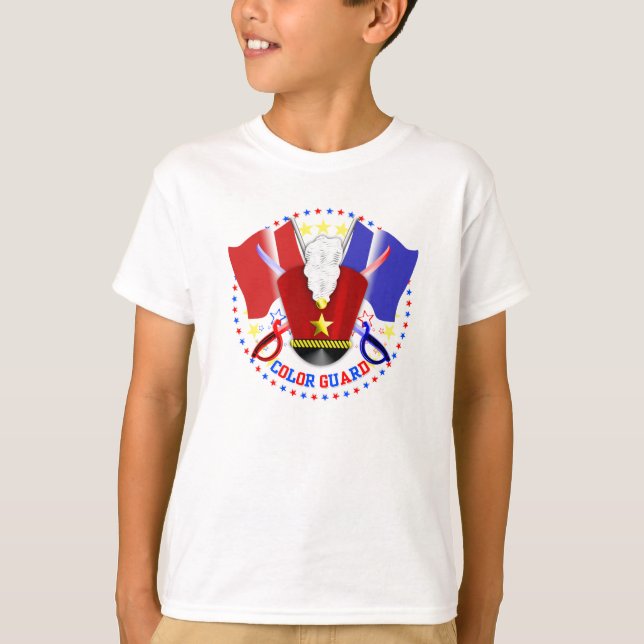 Colour Guard Marching Band Troopers T-shirt (Front)