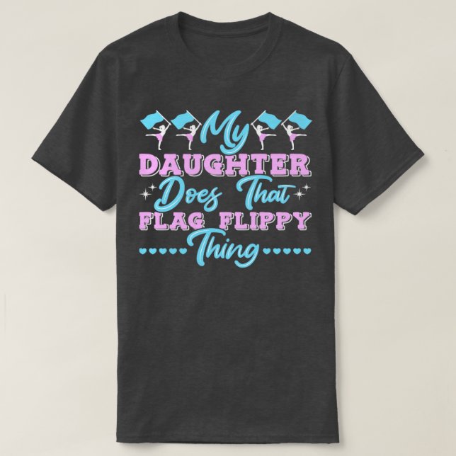 Colour Guard Mum Colour Guard Dad T-Shirt (Design Front)