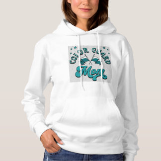 Colour Guard Mum with Flags Hoodie