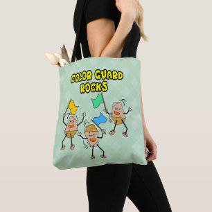 Colour Guard Rocks Tote Bag