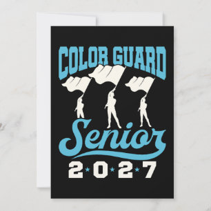 Colour Guard Senior 2027 Invitation