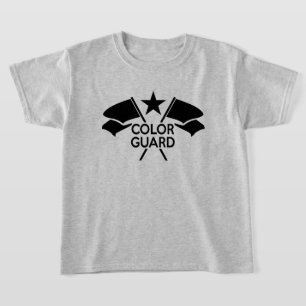 Colour Guard Trooper's Crossed Flags t-shirt