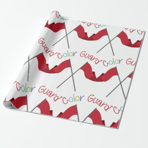 Colour Guard Wrapping Paper