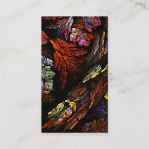 Colour Harmony Abstract Art Business Card
