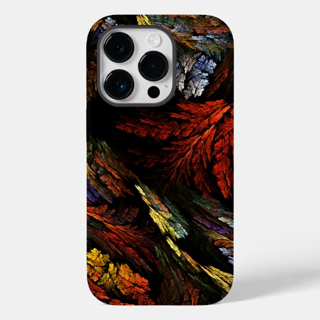 Colour Harmony Abstract Art Case-Mate iPhone Case (Back)