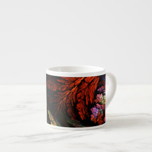 Colour Harmony Abstract Art Espresso Mug