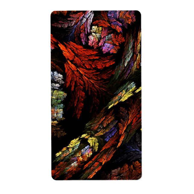 Colour Harmony Abstract Art Fractal (Front)