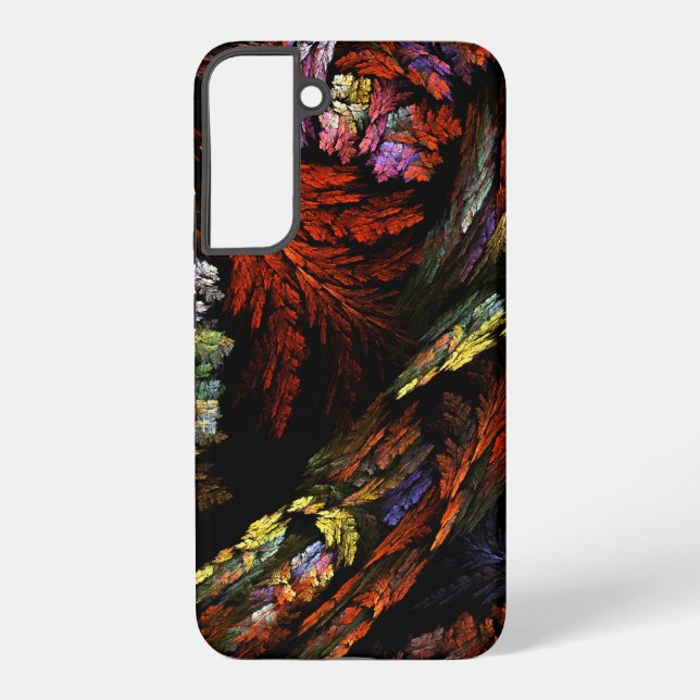 Colour Harmony Abstract Art Samsung Galaxy S22+ Case (Back)