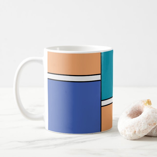 Colour Harmony Coffee Mug (With Donut)