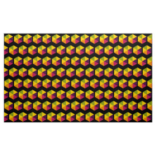 Colour Hexagon 01 Fabric