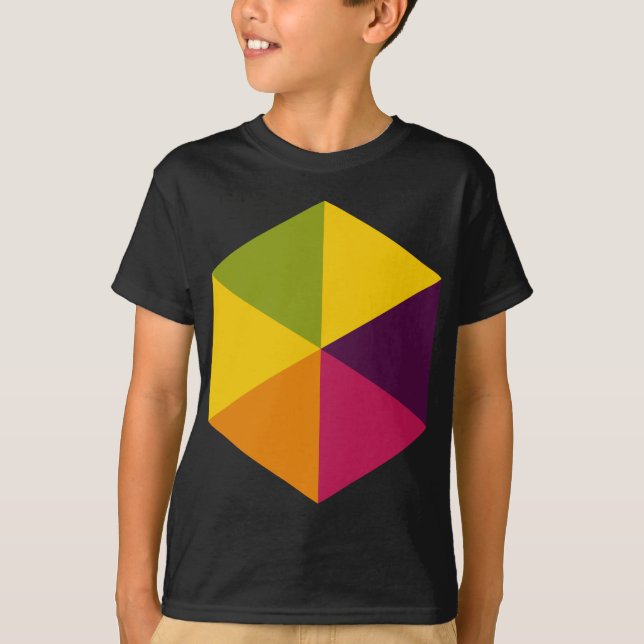 Colour Hexagon 01 T-Shirt (Front)