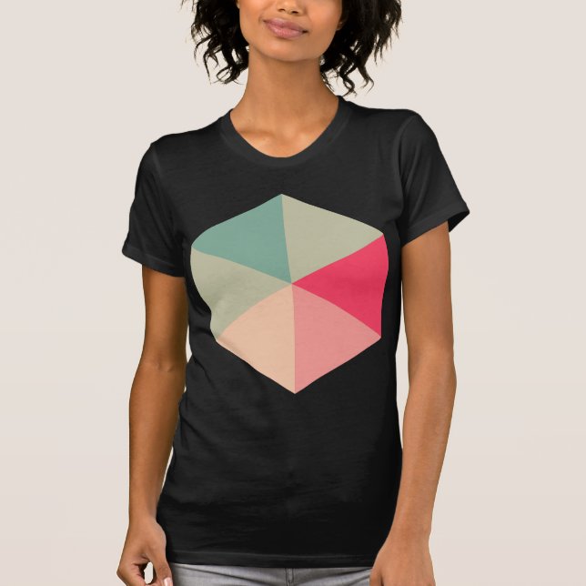 Colour Hexagon 04 T-Shirt (Front)