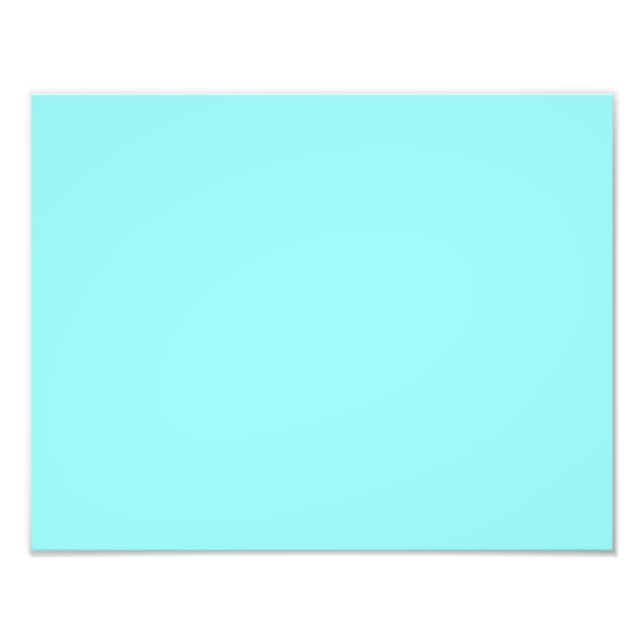 colour ice blue photo print (Front)