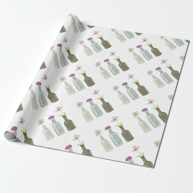 colour illustrations wrapping paper (Unrolled)