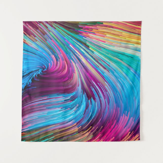 Colour In Motion series. Background design of liqu Tapestry (Front)