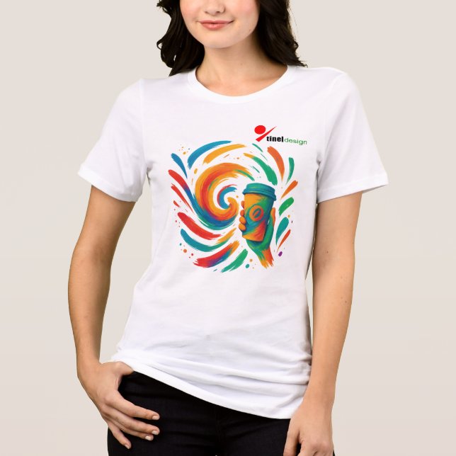 Colour in Motion Tri-Blend Shirt (Front)