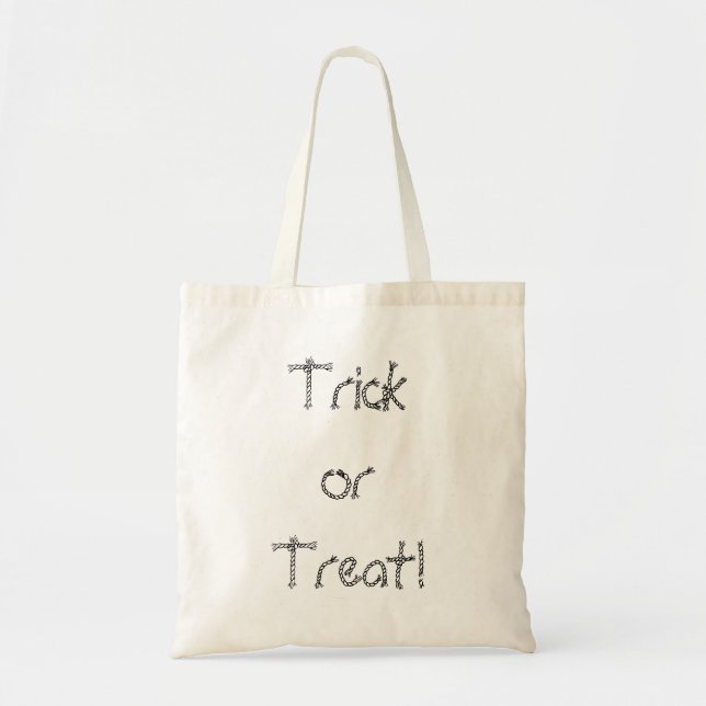 Colour in the Ropes Trick or Treat Halloween Bags (Front)