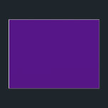 colour indigo postcard<br><div class="desc">colour indigo 4B0082 type of purple</div>