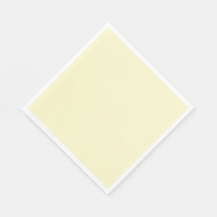 colour lemon chiffon napkin