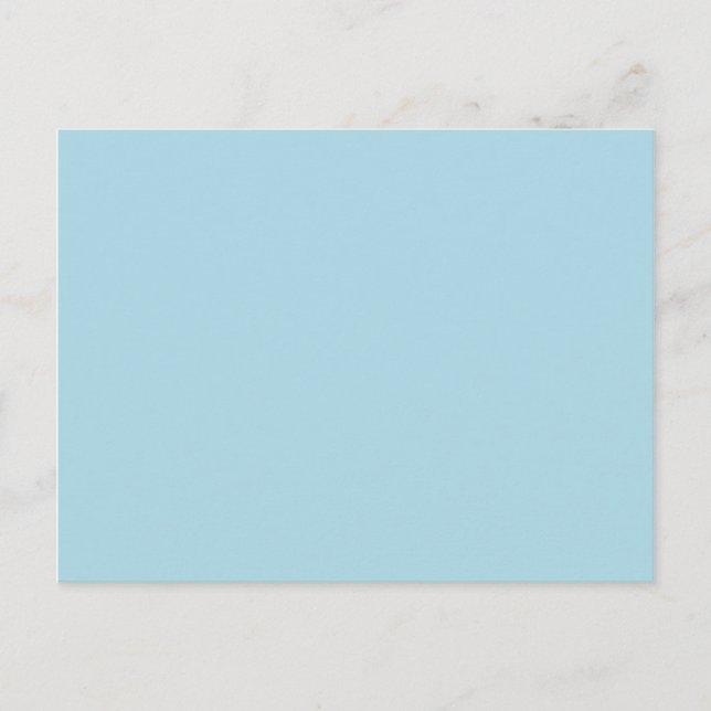colour light blue postcard (Front)