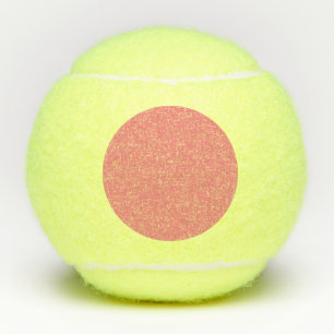 colour light coral tennis balls