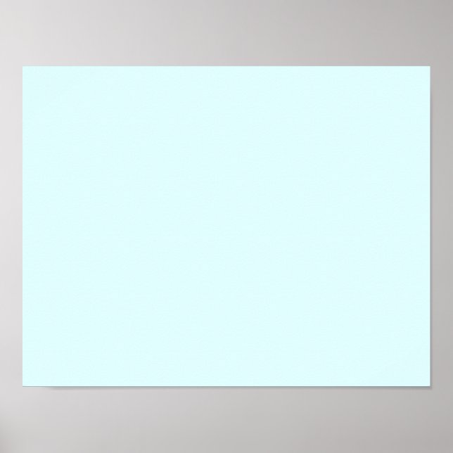 colour light cyan poster (Front)