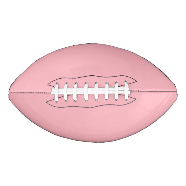 colour light pink football (Front)