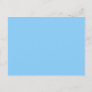 colour light sky blue postcard