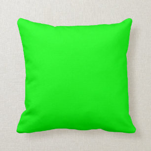 colour lime cushion