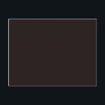 colour liquorice postcard<br><div class="desc">colour liquorice 1A1110</div>