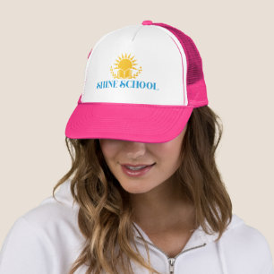 colour logo trucker hat