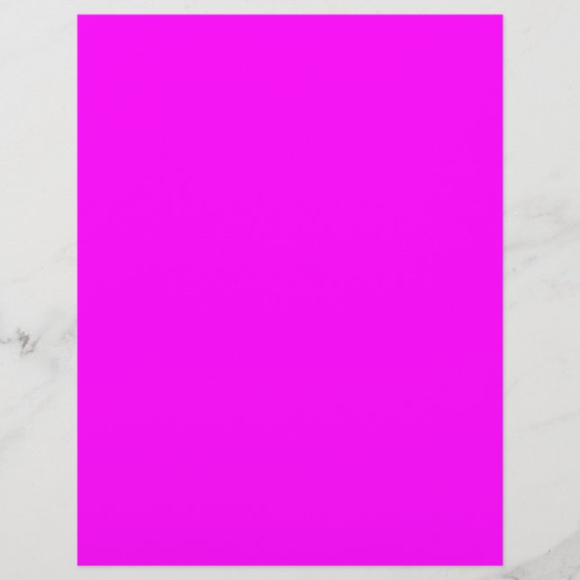 colour magenta flyer (Front)