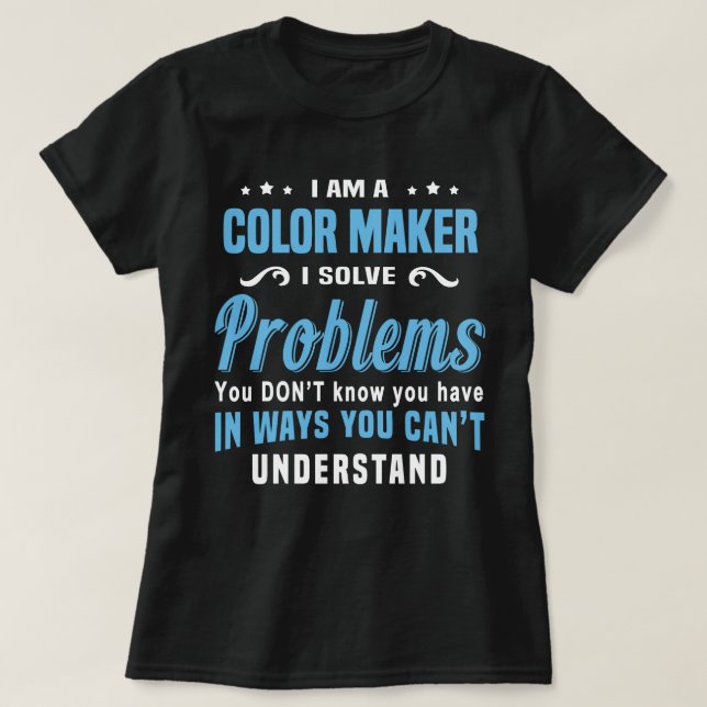 Colour Maker T-Shirt (Design Front)