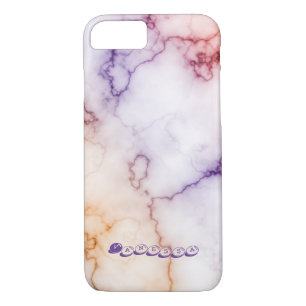 Colour Marble Pattern Personalisation Case-Mate iPhone Case