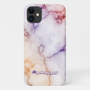 Colour Marble Pattern Personalisation Case-Mate iPhone Case