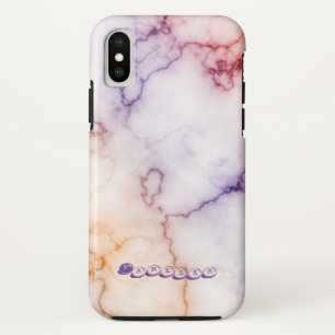 Colour Marble Pattern Personalisation Case-Mate iPhone Case