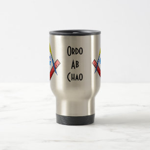 Colour Masonic Travel Mug