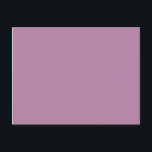 colour mauve postcard<br><div class="desc">colour mauve b784a7</div>