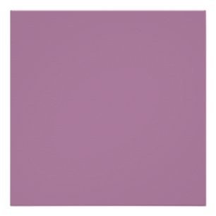 colour mauve poster