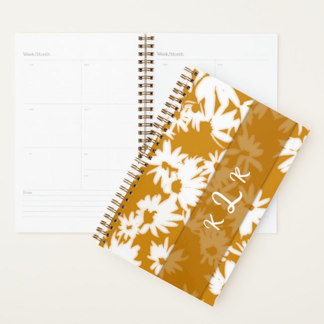 Colour Me Daisies Gold Planner (Display)