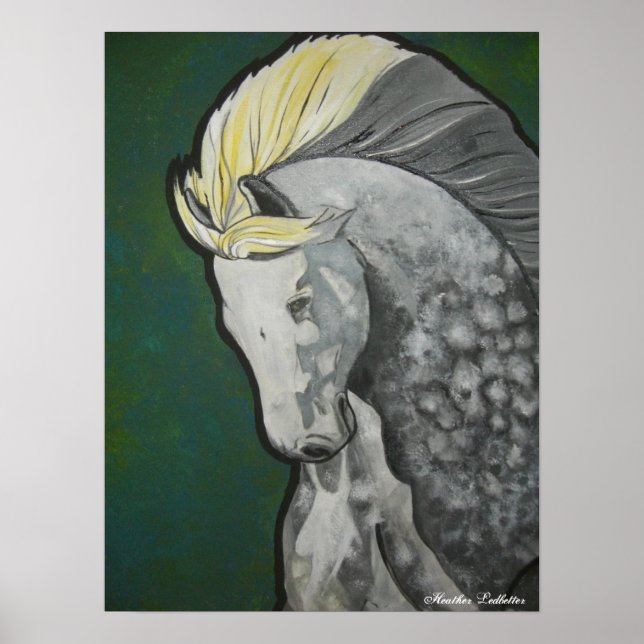 Colour me Dapple  By Heather Ledbetter Poster (Front)