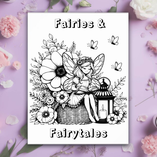 Colour Me | Fairies and Fairytales Poster (Creator Uploaded)